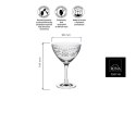 Kieliszek do martini Classic Cocktails Vintage, 250ml