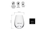 Szklanka do wina bordeaux Wine Solution, 460ml