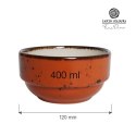 Miska sztaplowana Dahlia 120 mm, 400 ml