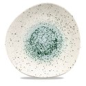 Talerz płytki o organicznym kształcie Mineral Green 264 mm