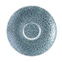 Spodek Raku Topaz Blue 156 mm