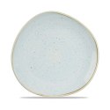 Talerz płytki o organicznym kształcie Stonecast Duck Egg Blu 210 mm