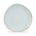 Talerz płytki o organicznym kształcie Stonecast Duck Egg Blu 210 mm