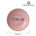 Miska coupe Stonecast Petal Pink 248 mm