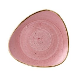 Talerz trójkątny Stonecast Petal Pink 229 mm