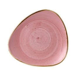 Talerz trójkątny Stonecast Petal Pink 229 mm