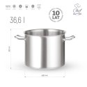 Garnek ze stali nierdzewnej wysoki king size 36,6l śr. 360x(H)360 mm