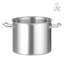 Garnek ze stali nierdzewnej wysoki king size 50l śr. 400x(H)400 mm