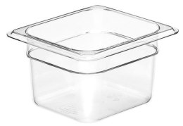 Pojemnik z poliwęglanu Camwear GN 1/6, 1,5 l, o wym. 176x162x100 mm, Cambro