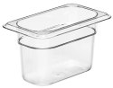 Pojemnik z poliwęglanu Camwear GN 1/9, 0,57 l, o wym. 176x108x65 mm, Cambro