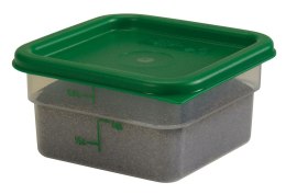 Pokrywka Cambro CAMSQUARE® do pojemnika 1,9 l oraz 3,8 l, zielona, Cambro