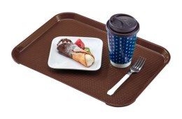 Taca z polipropylenu Fast Food brązowa 355x457 mm, Cambro