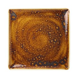 Półmisek kwadratowy Vesuvius Amber 270 mm x 270 mm