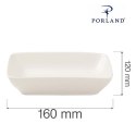 Półmisek do przystawek Dove 160x120 mm