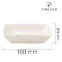 Półmisek do przystawek Dove 160x120 mm