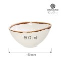 Miska Vanilla 150 mm, 500 ml